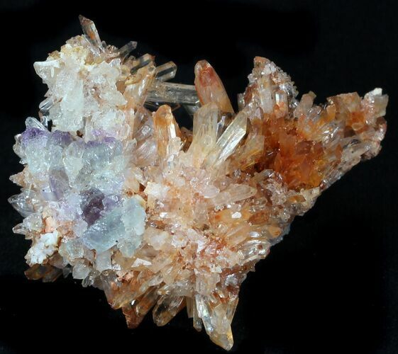 Creedite Crystal Cluster - Durango, Mexico #34294